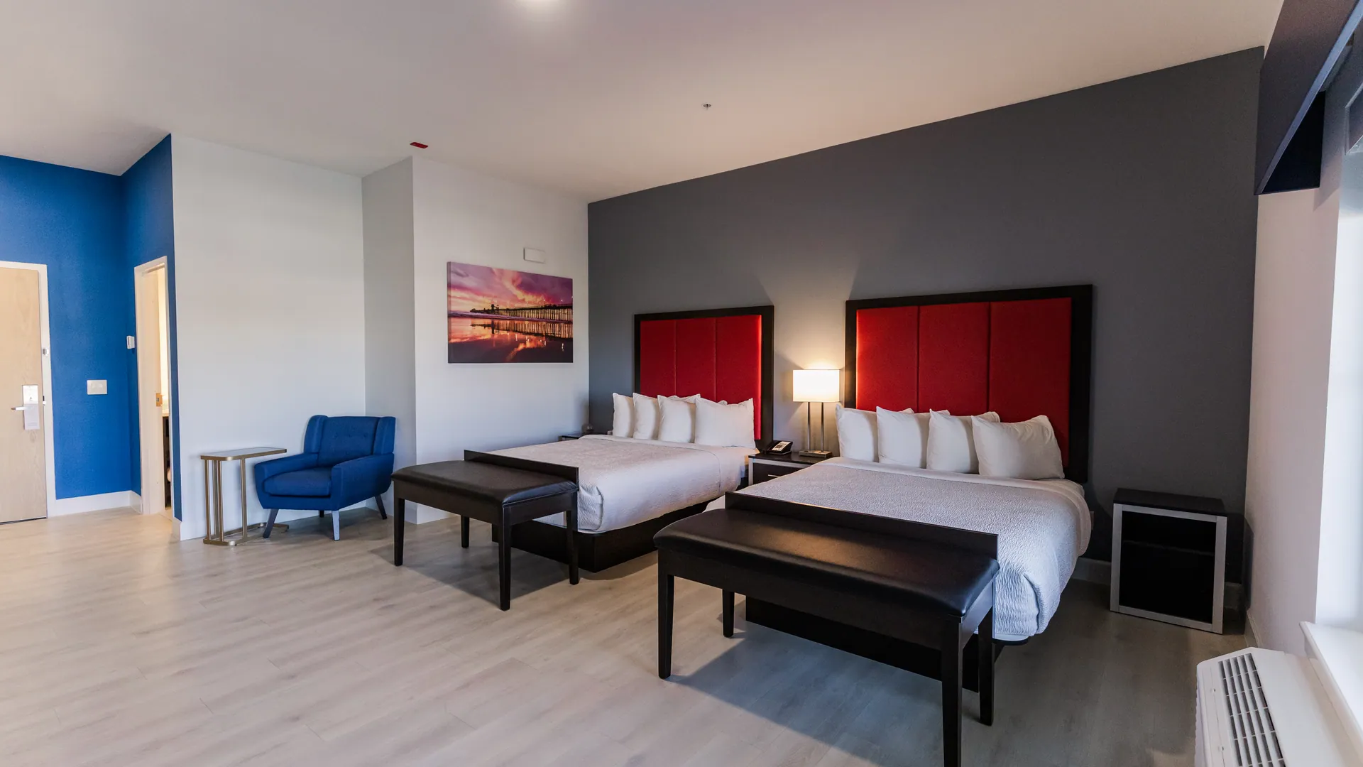 A two queen room